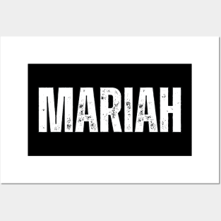 Mariah Name Gift Birthday Holiday Anniversary Posters and Art